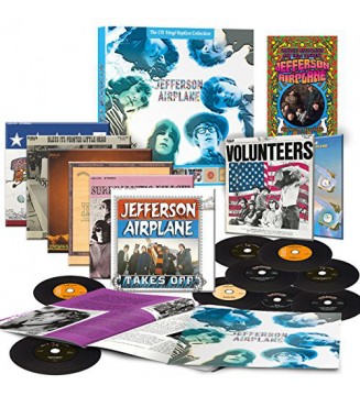 Jefferson Airplane - The CD Vinyl Replica Collection (9xHDCD, Album, Ltd, RE, RM + Box, Comp, Ltd, Num) mesvinyles.fr 