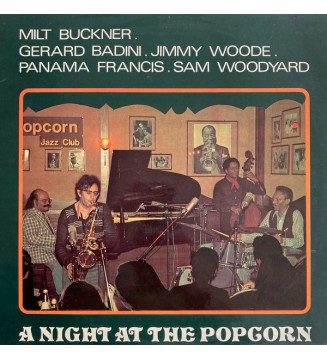 Milt Buckner . Gerard Badini* . Jimmy Woode . Panama Francis . Sam Woodyard - A Night At The Popcorn (2xLP, Gat) mesvinyles.fr