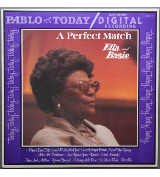 Ella* And Basie* - A Perfect Match (LP, Album, RP, Red) mesvinyles.fr