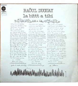 Raôul Duguay - La Bittt À Tibi (LP, Album) mesvinyles.fr