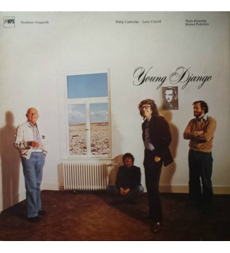Stephane Grappelli*, Philip Catherine, Larry Coryell, Niels-Henning Ørsted Pedersen - Young Django (LP, Album) mesvinyles.fr