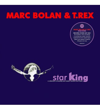 MARC BOLAN & T.REX	'STAR KING  (VINYLE ROUGE)' rsd 2021 new mesvinyles.fr