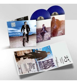 Eros Ramazzotti - Dove C'è Musica (remastered) (180g) (Limited Edition) (Blue Vinyl) 25th Anniversary Edition (2xLP) new mesvinyles.fr