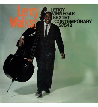 Leroy Vinnegar Sextet - Leroy Walks! (LP, Album, RE) mesvinyles.fr