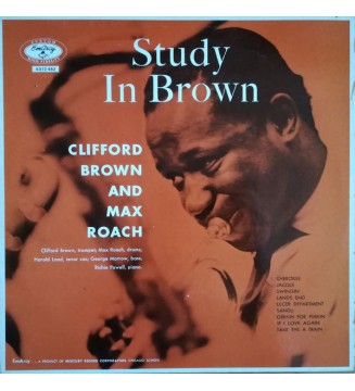 Clifford Brown And Max Roach - Study In Brown (LP, Album, Mono, RE) mesvinyles.fr