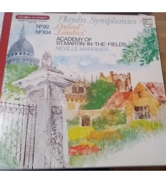 Haydn* - Academy Of St. Martin-in-the-Fields* Conducted By Neville Marriner* - Haydn. Symphonies (No. 92 'Oxford' / No. 104 'Lo mesvinyles.fr