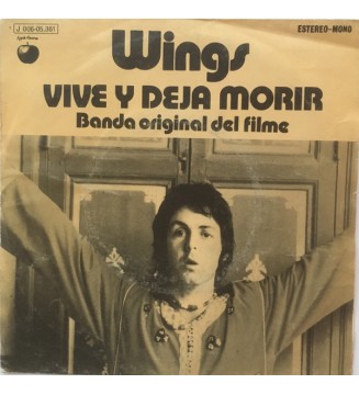 Wings (2) - Vive Y Deja Morir (Banda Original Del Filme) (7', Single) mesvinyles.fr
