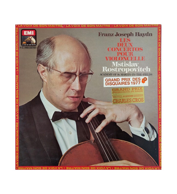 Franz Joseph Haydn*, Mstislav Rostropovitch*, Academy Of St. Martin-in-the-Fields* - Les Deux Concertos Pour Violoncelle (LP, G 