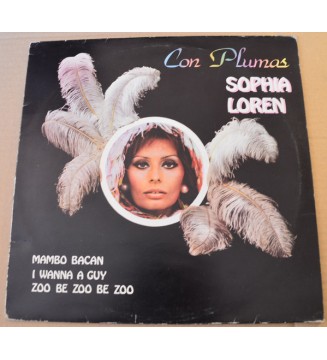 Sophia Loren - Con Plumas (LP, Comp) mesvinyles.fr