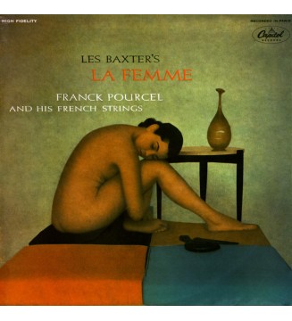 Les Baxter, Franck Pourcel And His French Strings - Les Baxter's La Femme (LP, Album, Mono, RE) mesvinyles.fr