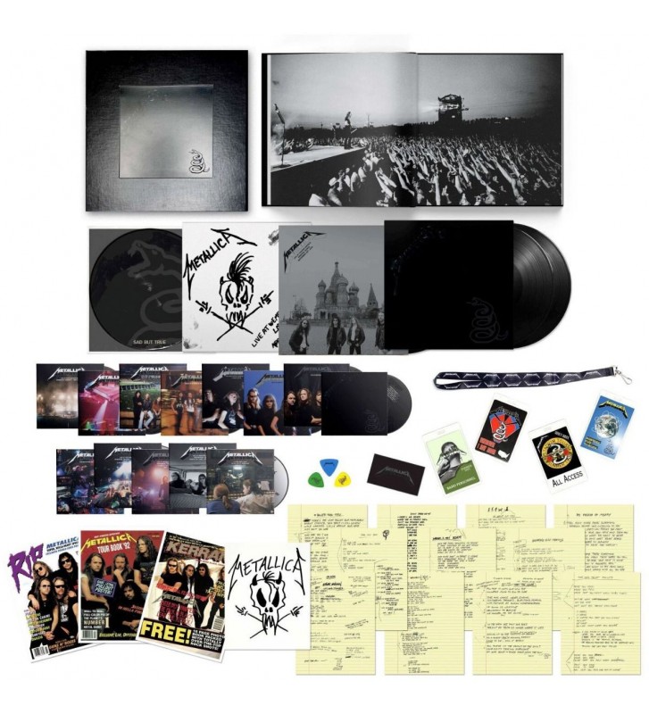 Metallica - Coffret Collector Black Album new vinyle mesvinyles.fr 