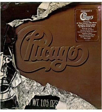 Chicago (2) - Chicago X (LP, Album, Gat) mesvinyles.fr