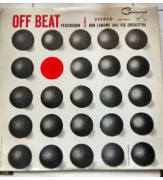 Don Lamond And His Orchestra - Off Beat Percussion (LP, Album) mesvinyles.fr