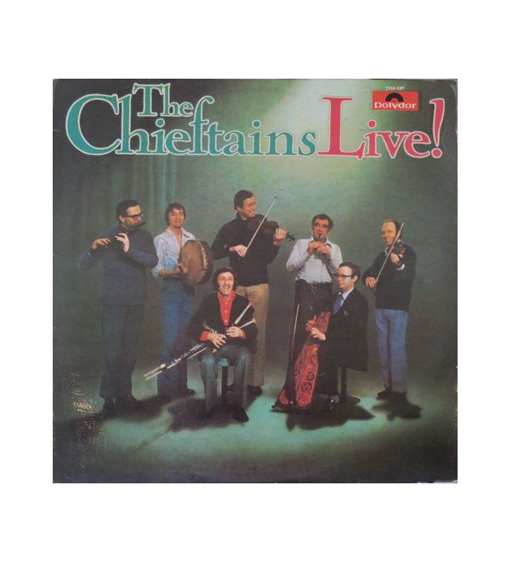 The Chieftains - Live! (LP, Album) vinyle mesvinyles.fr 