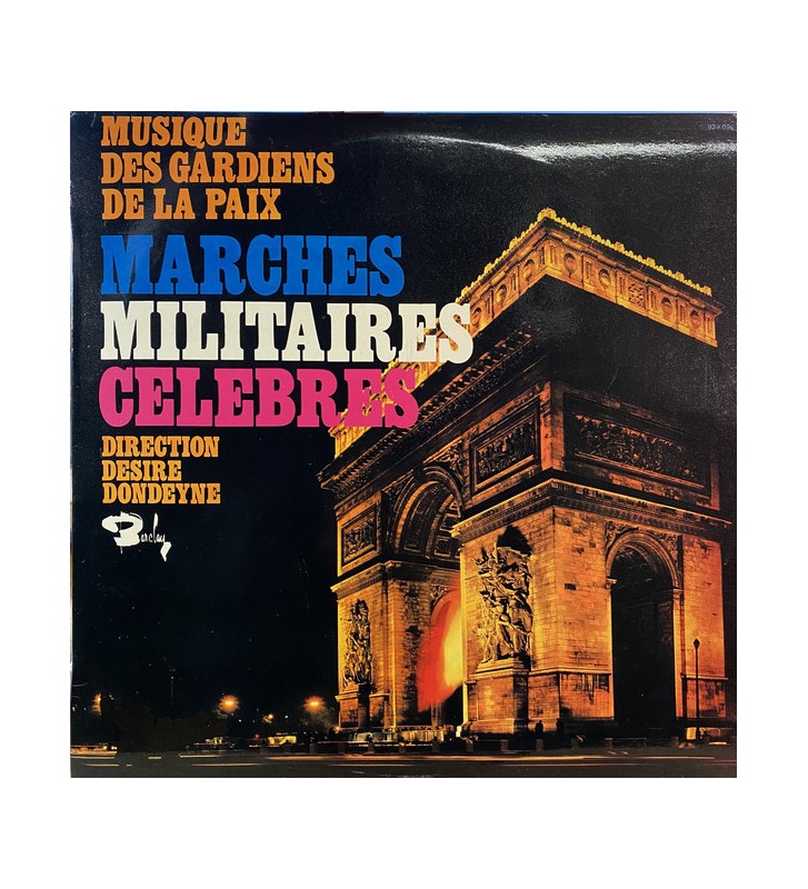 Musique Des Gardiens De La Paix - Marches Militaires Célèbres (LP, Album, RE) vinyle mesvinyles.fr 