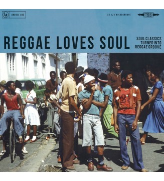 Various - Reggae Loves Soul (LP, Comp) vinyle mesvinyles.fr 