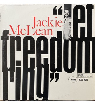 Jackie McLean - Let Freedom Ring (LP, Album, RP) mesvinyles.fr