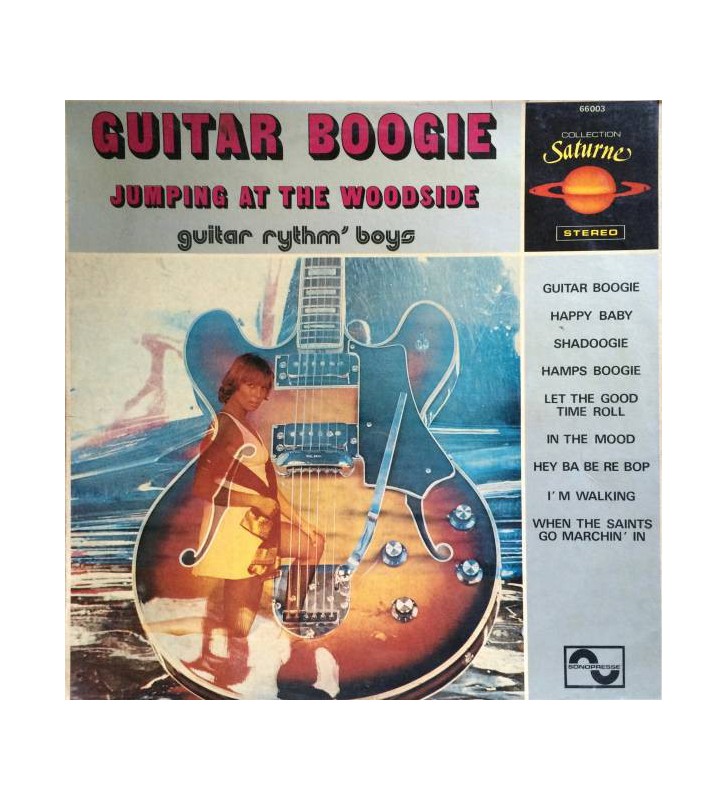 Guitar Rythm' Boys - Guitar Boogie - Jumping At The Woodside (LP) vinyle mesvinyles.fr 