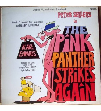 Henry Mancini - The Pink Panther Strikes Again (LP, Album) mesvinyles.fr