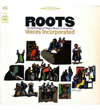 Voices, Incorporated - Roots, An Anthology Of Negro Music In America (LP, Album) mesvinyles.fr