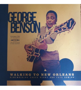 George Benson - Walking To New Orleans (Remembering Chuck Berry And Fats Domino) (LP, Album, Ltd, Yel) new mesvinyles.fr