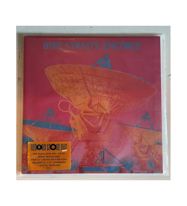 Dire Straits - Dire Straits Encore (12", EP, Ltd, Pin) vinyle mesvinyles.fr 