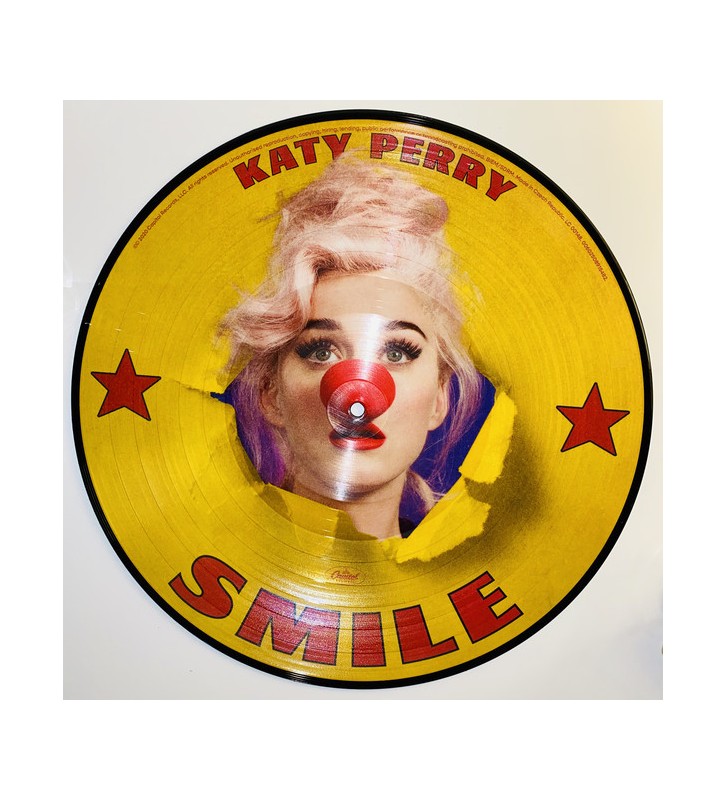 Katy Perry - Smile (LP, Album, Pic) vinyle mesvinyles.fr 