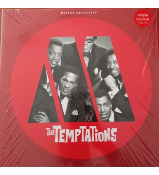 The Temptations - Motown Anniversary (LP, Comp, Mono, Ltd, Red) vinyle mesvinyles.fr 