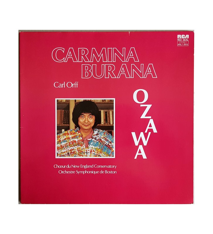 Carl Orff / Osawa*, Orchestre Symphonique De Boston*, Chœur Du New England Conservatory* - Carmina Burana (LP, RE) vinyle mesvin