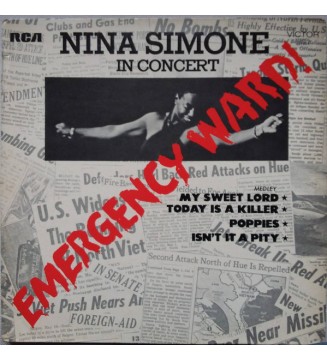 Nina Simone - In Concert - Emergency Ward! (LP, Album) mesvinyles.fr