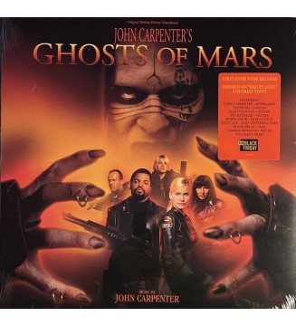John Carpenter - Ghosts Of Mars (Original Motion Picture Soundtrack) (LP, Album, Ltd, RE, Red) vinyle mesvinyles.fr 