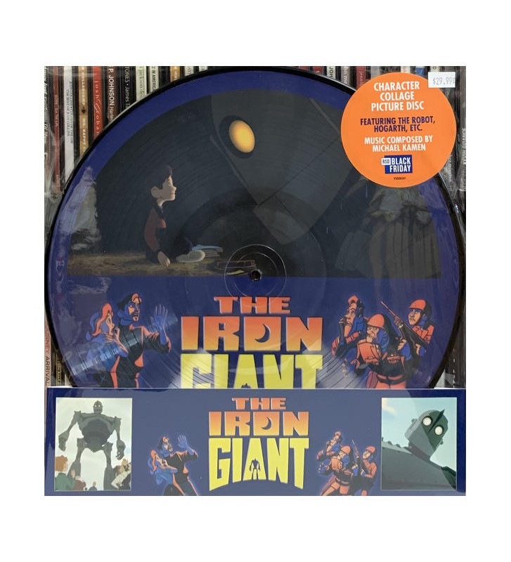 Michael Kamen - The Iron Giant (Original Score) (LP, Album, Pic, RE) vinyle mesvinyles.fr 