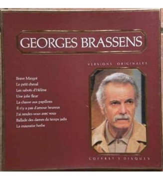 Georges Brassens - Georges Brassens (3xLP, Comp + Box) vinyle mesvinyles.fr 
