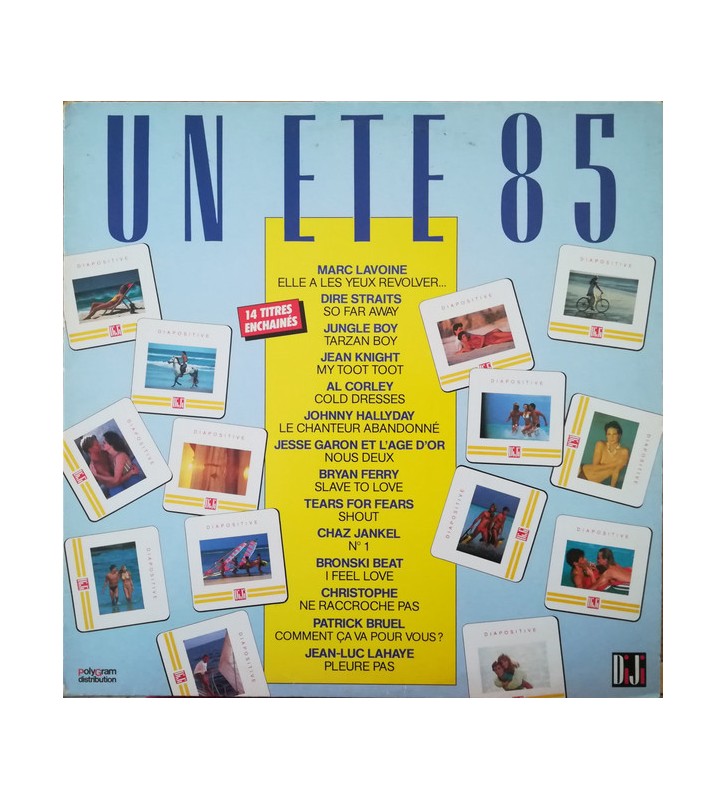 Various - Un Été 85 (LP, Comp) vinyle mesvinyles.fr 