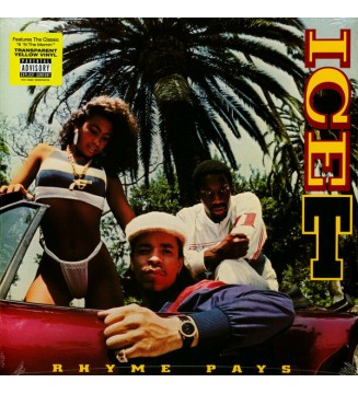 Ice-T - Rhyme Pays (LP, Album, RE, RP, Yel) vinyle mesvinyles.fr 