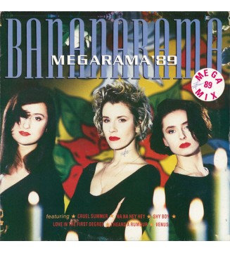 Bananarama - Megarama '89 (12", Maxi) vinyle mesvinyles.fr 