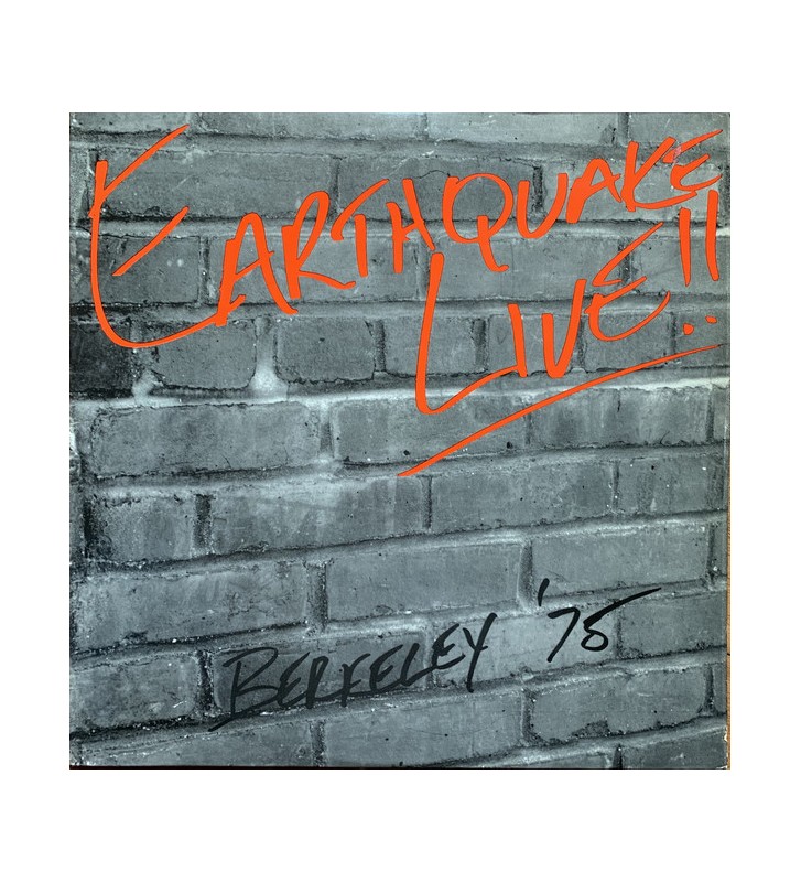 Earth Quake (2) - Live!! Berkeley '75 (LP, Album) vinyle mesvinyles.fr 