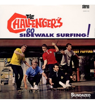 The Challengers - Go Sidewalk Surfing! (LP, Ltd, RE, RM, Red) new mesvinyles.fr