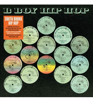 Various - B Boy Hip Hop (2xLP, Comp, 180) vinyle mesvinyles.fr 