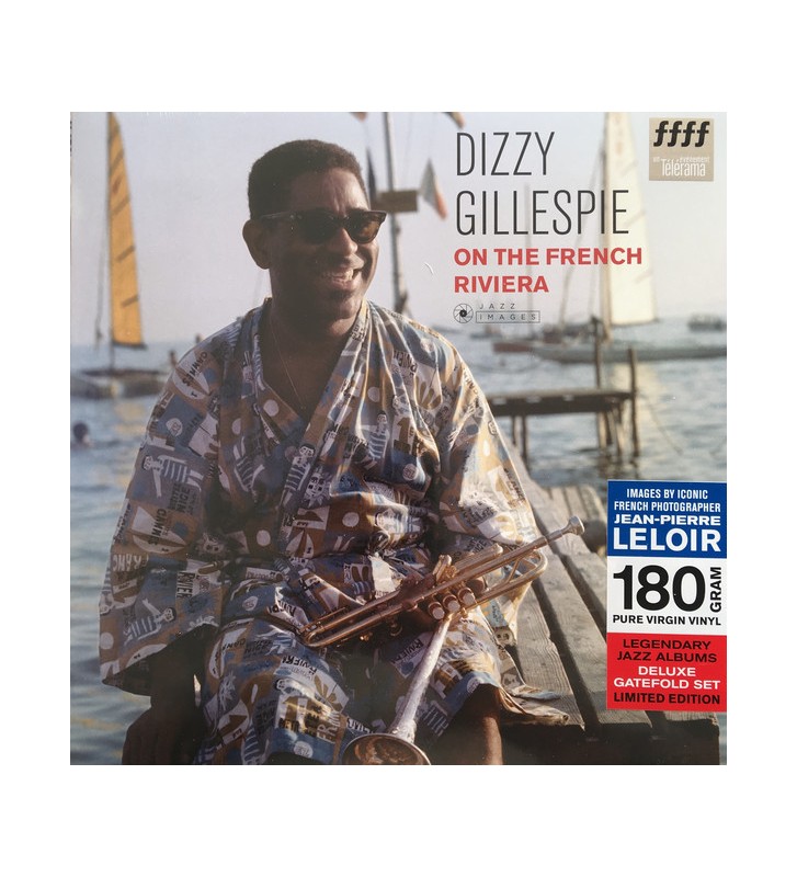 Dizzy Gillespie - On The French Riviera (LP, Album, Dlx, Ltd, RE, 180) vinyle mesvinyles.fr 