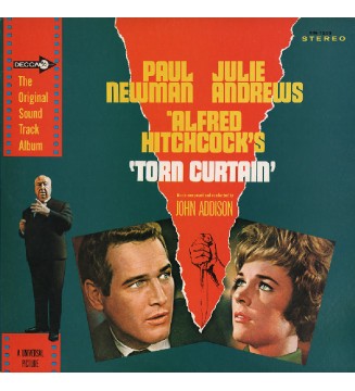 John Addison - Alfred Hitchcock's "Torn Curtain" - The Original Sound Track Album (LP, Album) vinyle mesvinyles.fr 