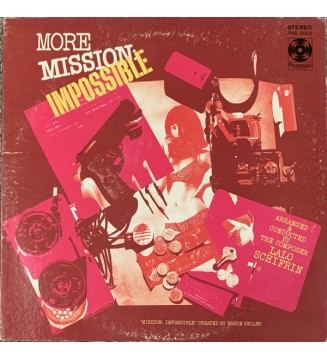 Lalo Schifrin - More Mission: Impossible (LP, Album, A) vinyle mesvinyles.fr 