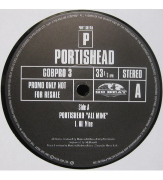 Portishead - All Mine (12", Promo) vinyle mesvinyles.fr 