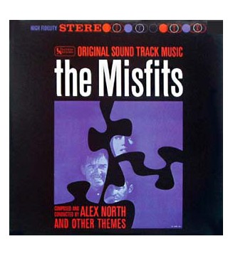 Alex North - The Misfits (Original Sound Track Music) (LP, Album, RE) mesvinyles.fr