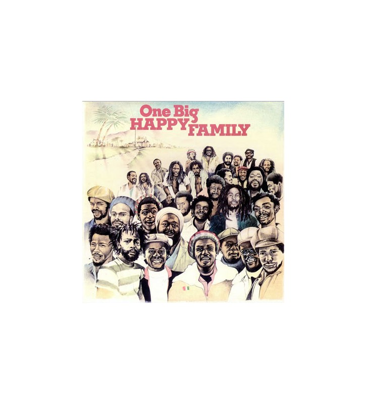 Various - One Big Happy Family (LP, Comp) vinyle mesvinyles.fr 
