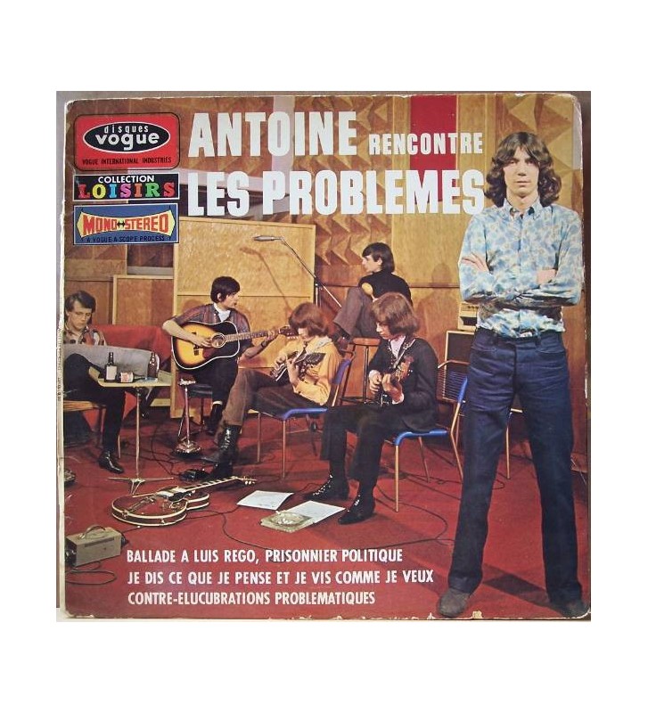 Antoine (2) Rencontre Les Problèmes - Antoine Rencontre Les Problèmes (LP, Album, Gat) vinyle mesvinyles.fr 