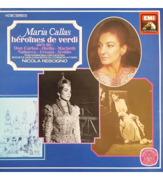 Maria Callas - Héroïnes De Verdi  (2xLP, Album) vinyle mesvinyles.fr 