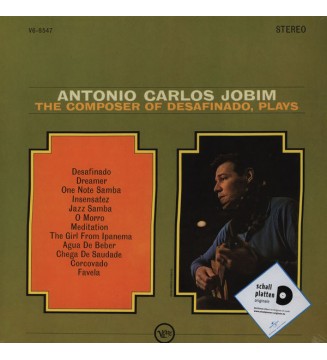 Antonio Carlos Jobim - The Composer Of Desafinado, Plays (LP, Album, RE, RM, 180) mesvinyles.fr