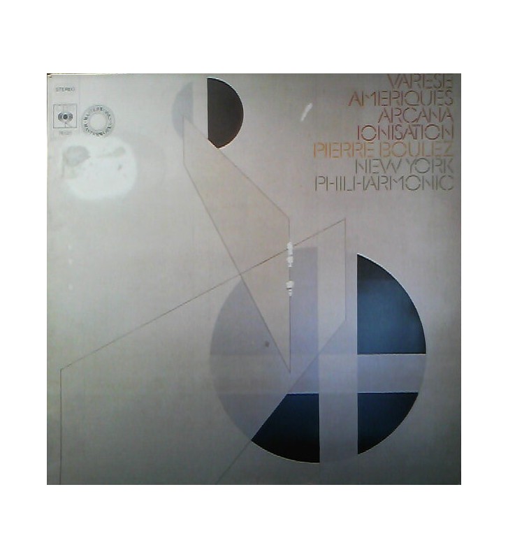 Varese* - Pierre Boulez, New York Philharmonic* - Ameriques / Arcana / Ionisation (LP, Quad, RE) vinyle mesvinyles.fr 