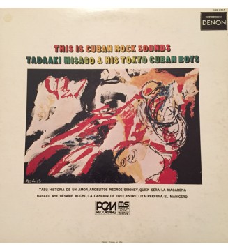 Tadaaki Misago & His Tokyo Cuban Boys* - This Is Cuban Rock Sounds (LP, Album) mesvinyles.fr